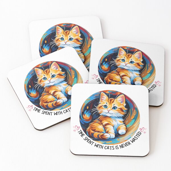 Item preview, Time Spent With a Cat designed and sold by pUNKnown.