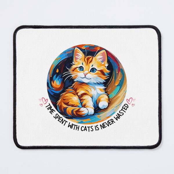 Item preview, Time Spent With a Cat designed and sold by pUNKnown.