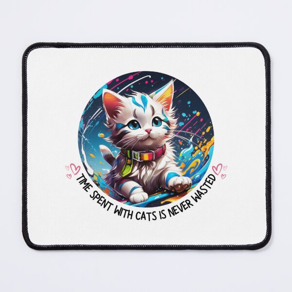 Item preview, Time Spent With a Cat designed and sold by pUNKnown.