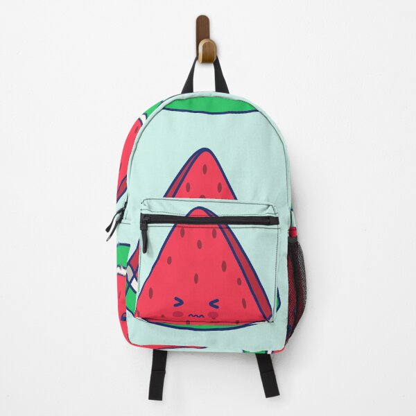 Item preview, Funny watermelon slices characters or kawaii vector Illustration of fruit watermelon designed and sold by NUSA NIPA.