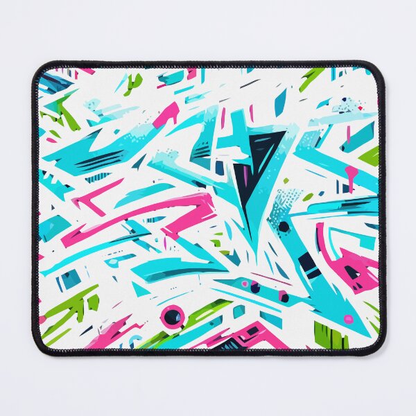 Item preview, Explosive Beats - Neon Graffiti Boombox Burst designed and sold by FarBeyound.