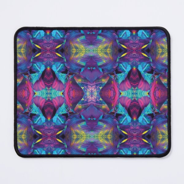 Item preview, Psychedelic Leaves Photo Pattern designed and sold by vallisrowe.