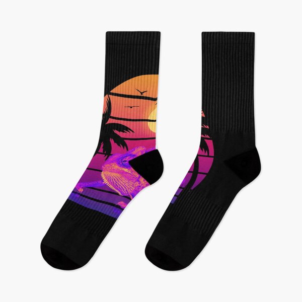 Item preview, Chameleon Retro Sunset designed and sold by AussieWonders.