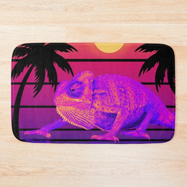 Item preview, Chameleon Retro Sunset designed and sold by AussieWonders.