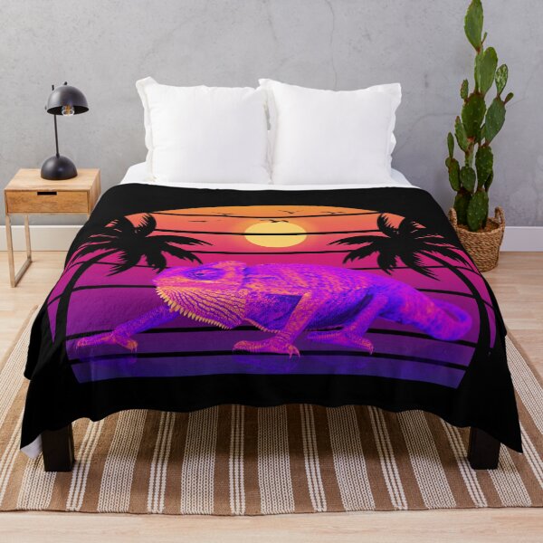 Item preview, Chameleon Retro Sunset designed and sold by AussieWonders.