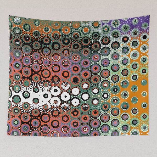 Item preview, colourful pattern designed and sold by Fr0mtheMachine.