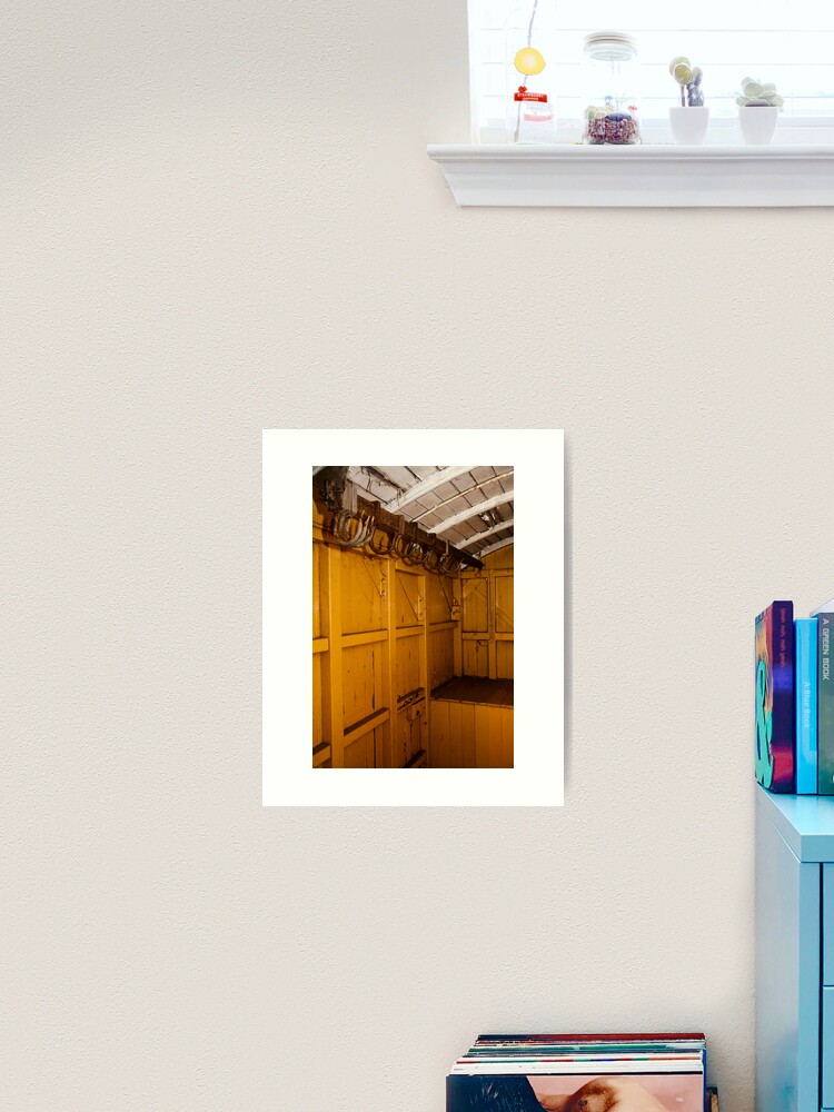 Thumbnail 2 of 3, Art Print, Inside a carriage designed and sold by mistered.