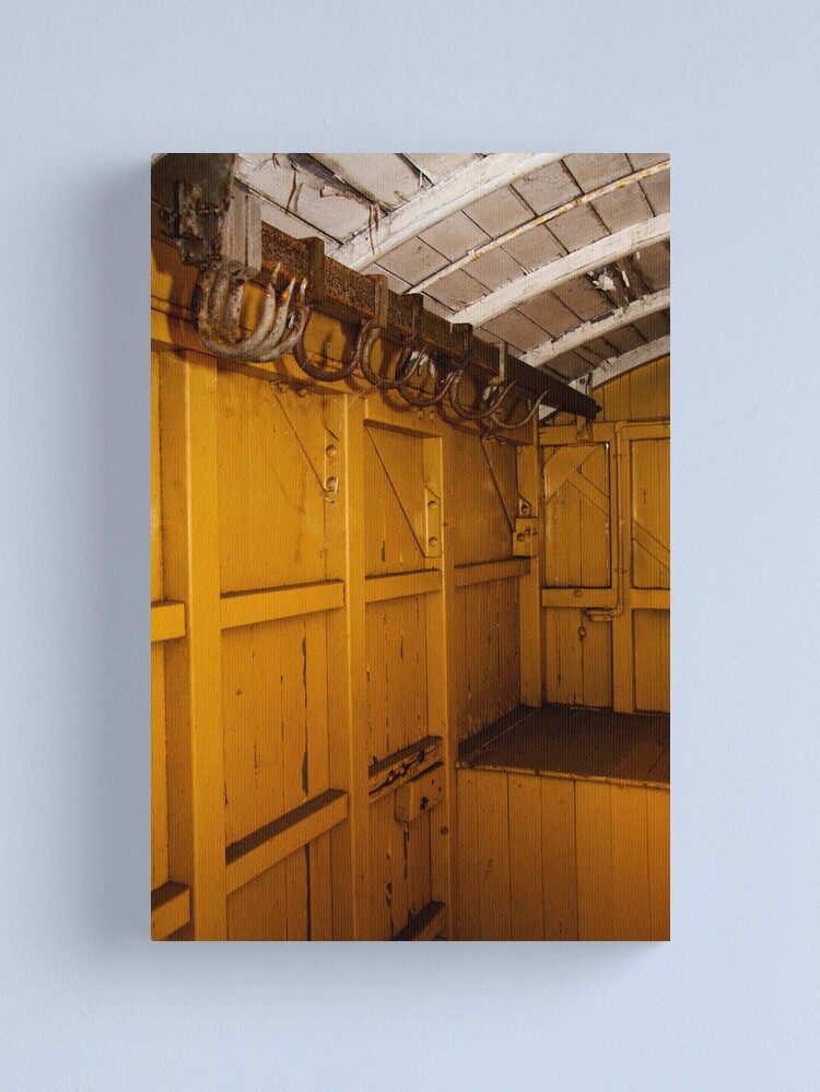 Alternate view of Inside a carriage Canvas Print