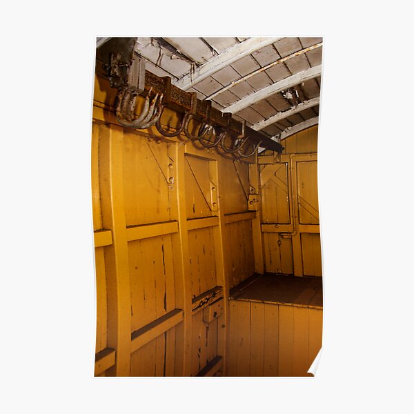 Inside a carriage Poster
