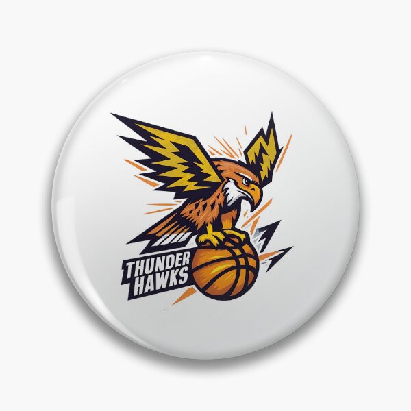 Item preview, Thunder Hawks, freely invented sports team designed and sold by Pflugart.