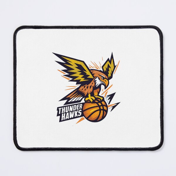 Item preview, Thunder Hawks, freely invented sports team designed and sold by Pflugart.