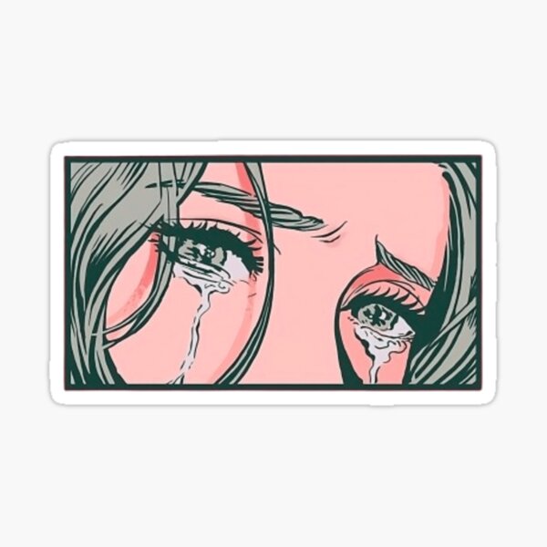 Aperçu de l'œuvre Fille triste créée et vendue par Pofkis.