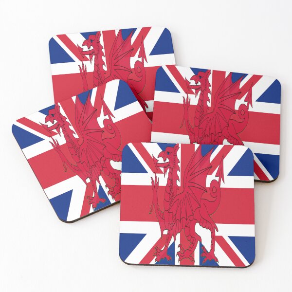 Aperçu de l'œuvre Union Jack Dragon créée et vendue par ArtHistoryPrint.