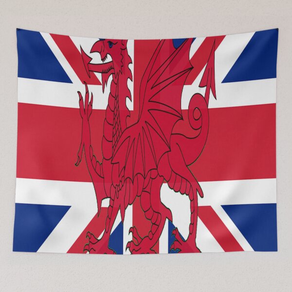 Artikelvorschau, Union Jack-Drache entworfen und verkauft von ArtHistoryPrint.