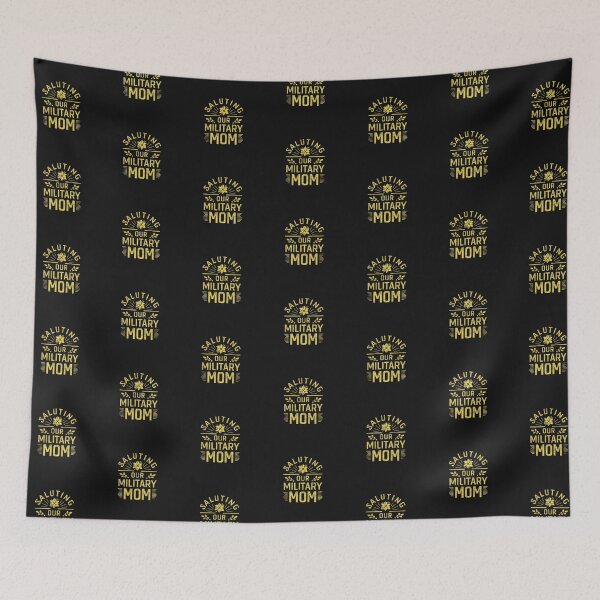 Item preview, Saluting Out Military Mom designed and sold by Itsheartshop.