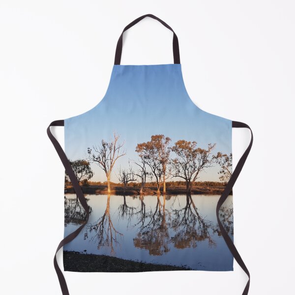 Item preview, Sunset At A Lagoon With Eucalyptus Trees designed and sold by Designsbygroovy.