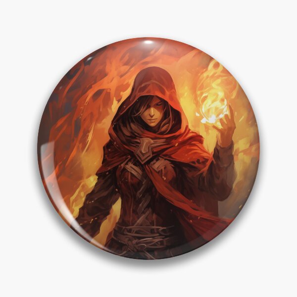 Item preview, Fire mage designed and sold by Iwoko.