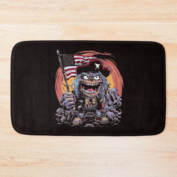 Item preview, Zombie holding american flag(back) designed and sold by gittuska11.