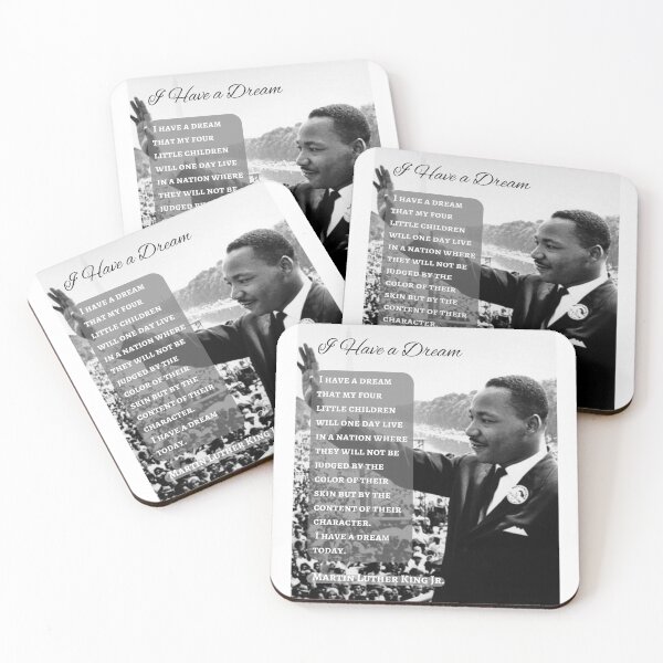 Aperçu de l'œuvre J'ai un rêve Martin Luther King Jr créée et vendue par sourceoflife.