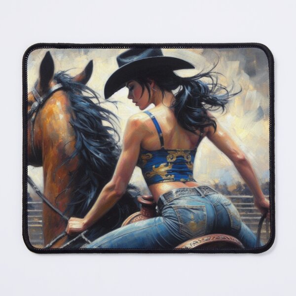 Item preview, strong beautiful cowgirl designed and sold by smilinskulldsgn.