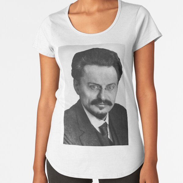 Leon Trotsky, Лев Троцкий, Leo Dawidowitsch Trotzki, Lev Davidovich Bronstein, RSDLP, Trotskyism Premium Scoop T-Shirt