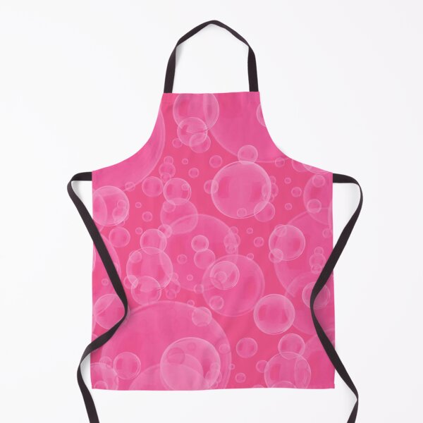 Item preview, Pink bubbles spread pattern background wallpaper designed and sold by SpinklyCreations.