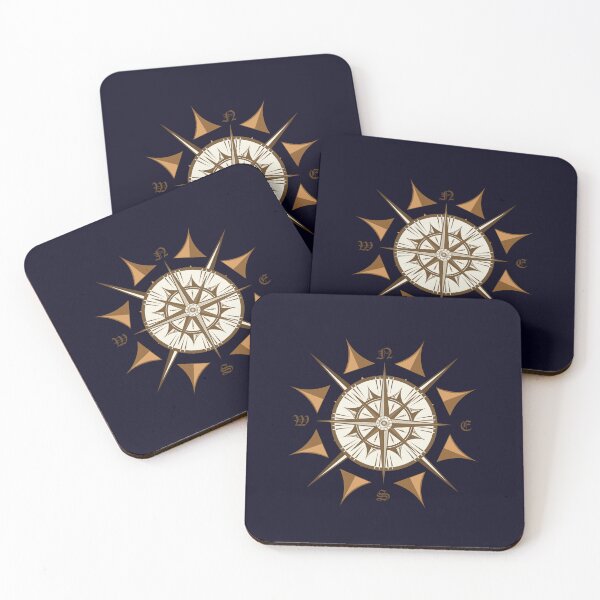 Item preview,  Compass vintage and retro designed and sold by mndesignworx.