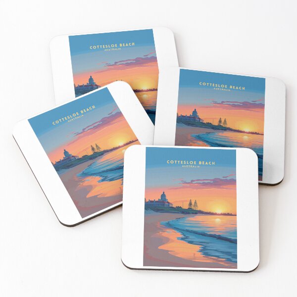 Item preview, Cottesloe Beach Coastal Beauty: Australia designed and sold by NeuralVibe.