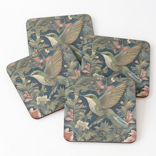 Item preview, Morris Inspired Hummingbird Elegance designed and sold by Tamas Das.