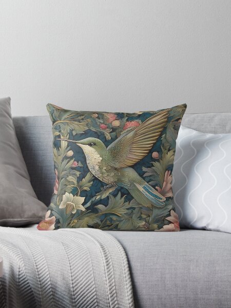 Item preview, Morris Inspired Hummingbird Elegance designed and sold by Tamas Das.
