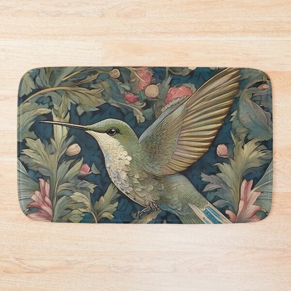 Item preview, Morris Inspired Hummingbird Elegance designed and sold by Tamas Das.