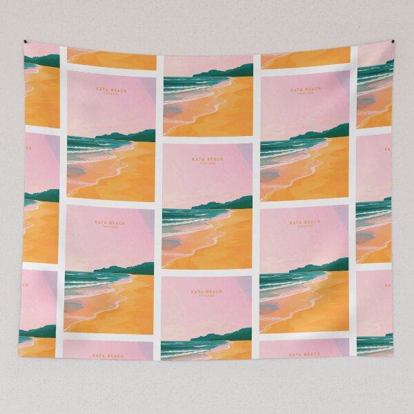 Item preview, Encanto costero de Kata Beach: Tailandia designed and sold by NeuralVibe.