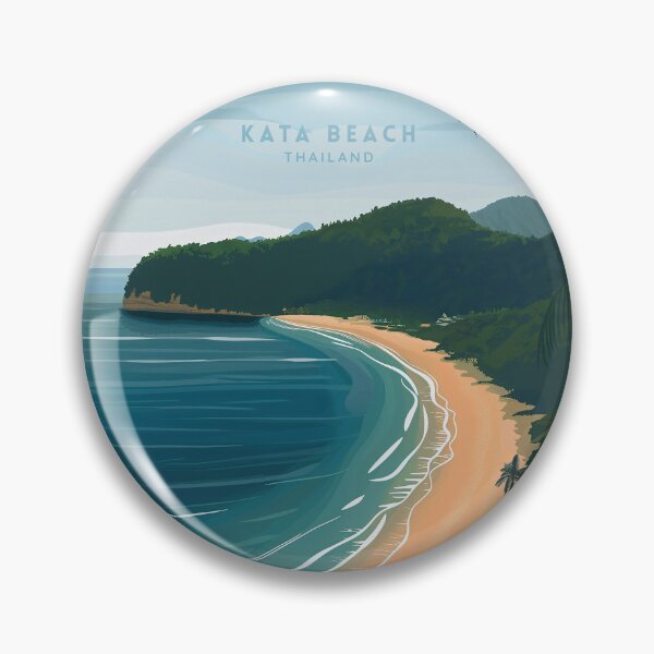 Item preview, Encanto costero de Kata Beach: Tailandia designed and sold by NeuralVibe.