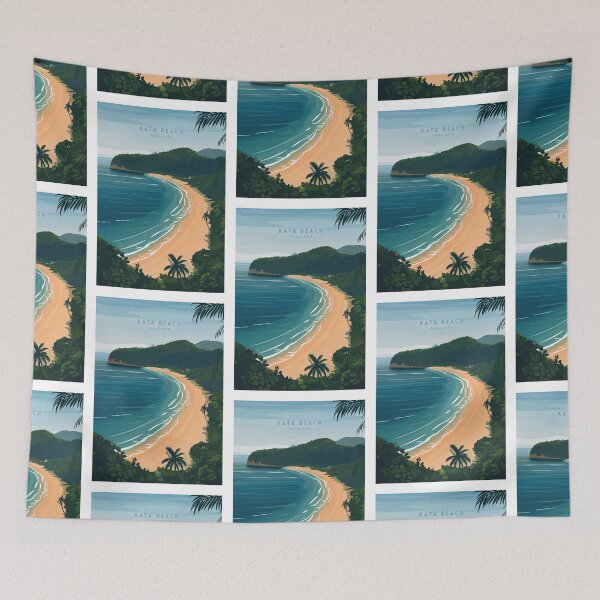 Item preview, Encanto costero de Kata Beach: Tailandia designed and sold by NeuralVibe.