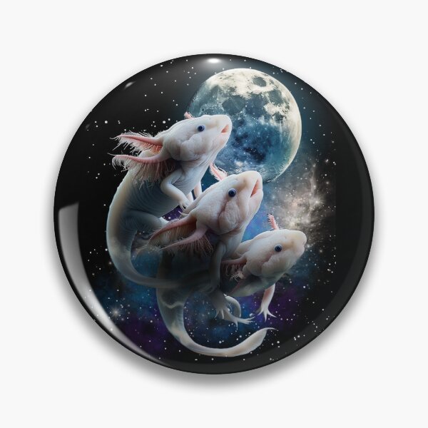 Item preview, 3 Axolotl Moon designed and sold by Numpties.