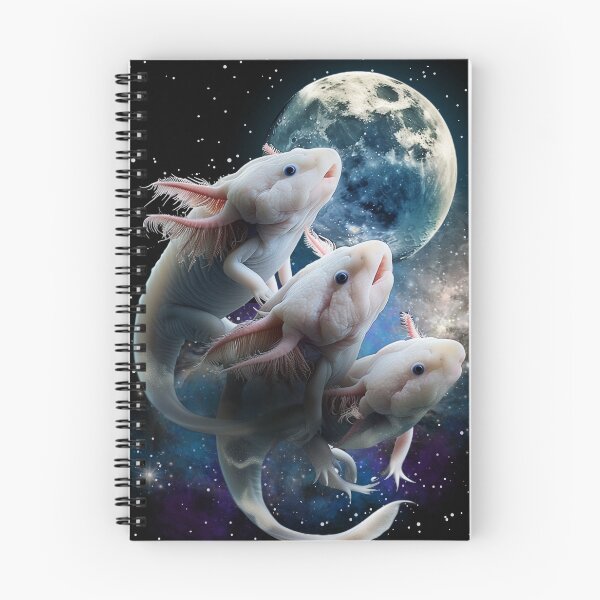 Item preview, 3 Axolotl Moon designed and sold by Numpties.