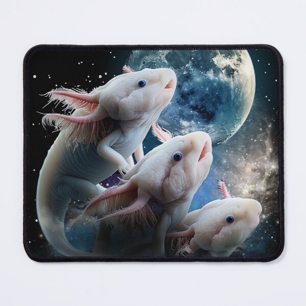 Item preview, 3 Axolotl Moon designed and sold by Numpties.