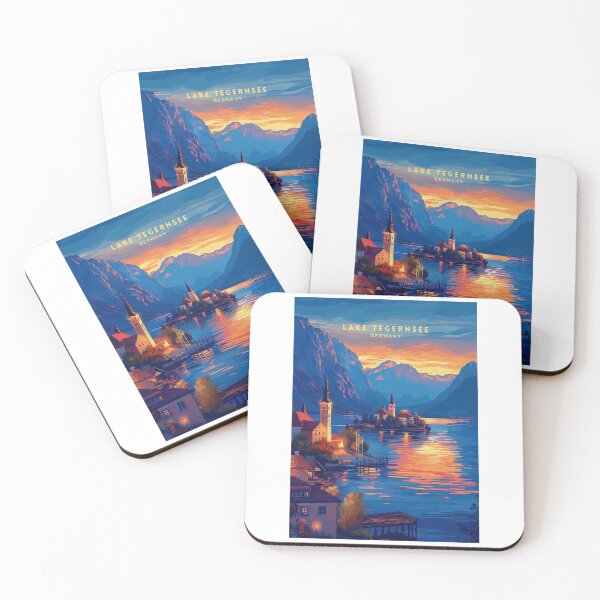 Item preview, Lake Tegernsee Tranquility: Germany designed and sold by NeuralVibe.