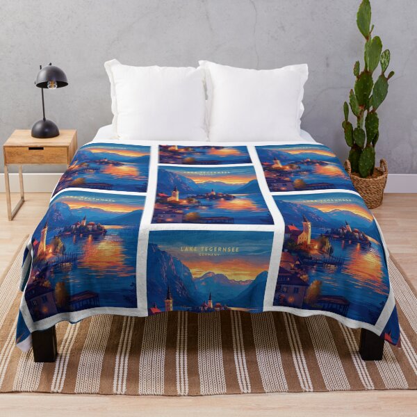 Item preview, Lake Tegernsee Tranquility: Germany designed and sold by NeuralVibe.