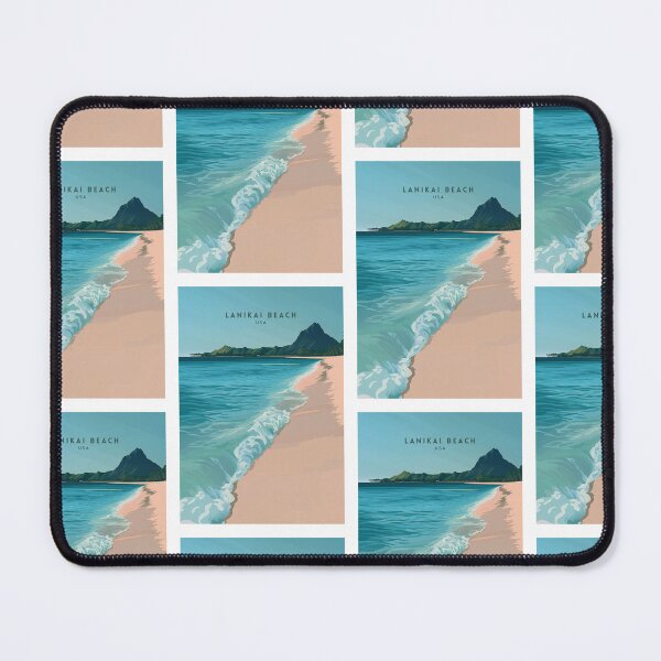 Item preview, Lanikai Beach Lagoon: USA designed and sold by NeuralVibe.