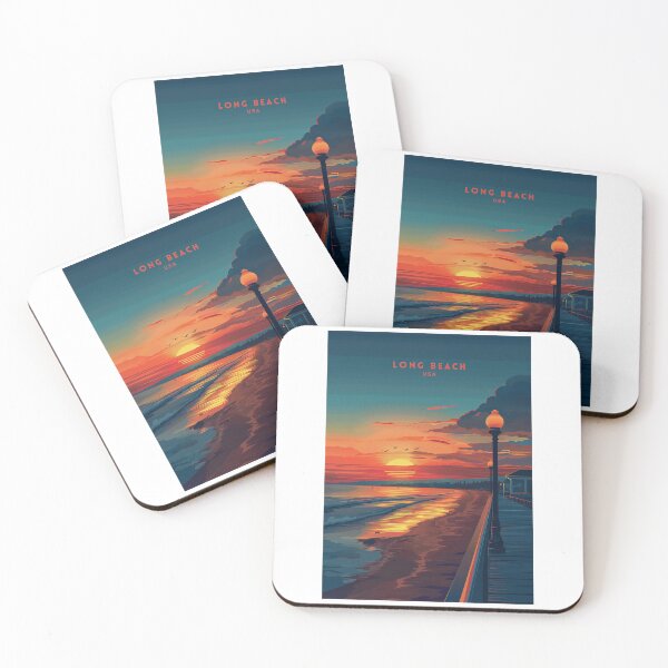 Item preview, Long Beach Serenity: USA designed and sold by NeuralVibe.