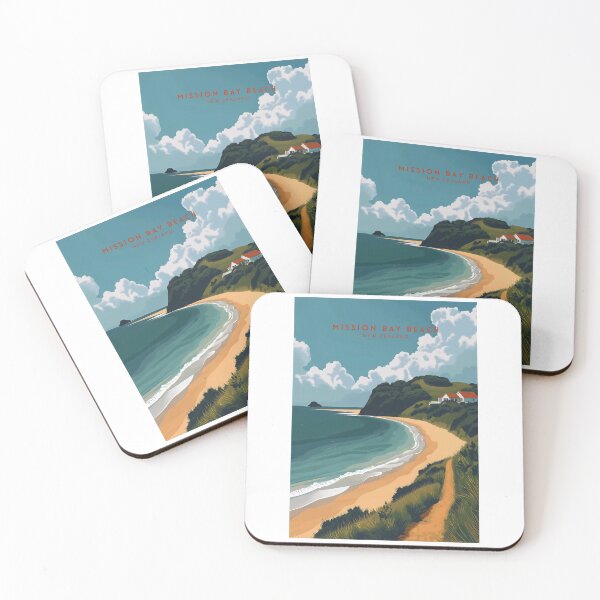 Item preview, Mission Bay Beach Bliss: New Zealand designed and sold by NeuralVibe.