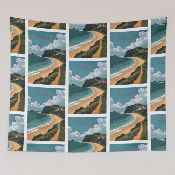 Item preview, Mission Bay Beach Bliss: New Zealand designed and sold by NeuralVibe.