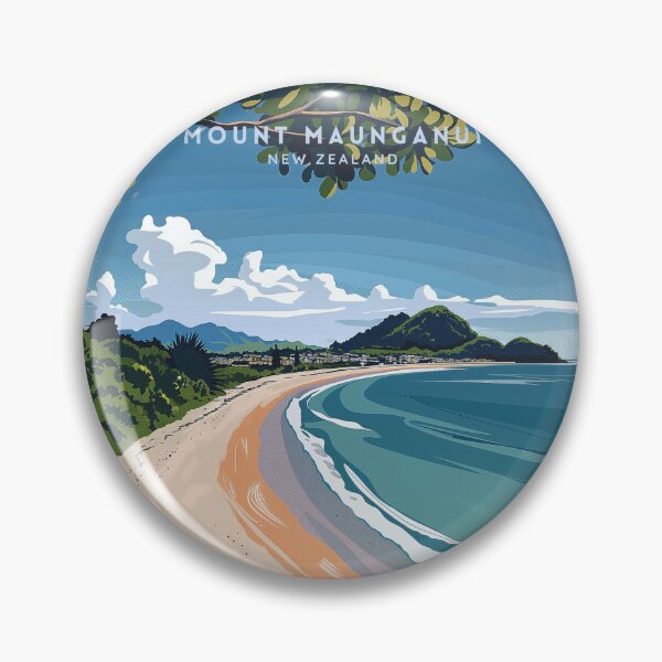 Item preview, Mount Maunganui Majesty: New Zealand designed and sold by NeuralVibe.