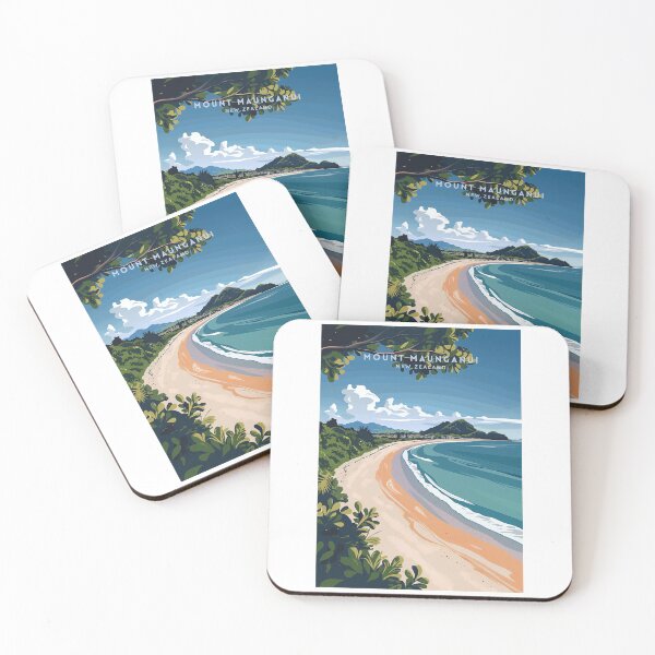 Item preview, Mount Maunganui Majesty: New Zealand designed and sold by NeuralVibe.