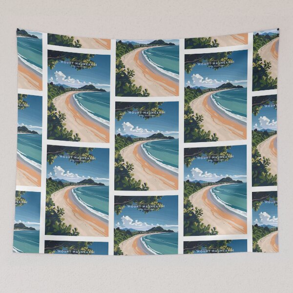 Item preview, Mount Maunganui Majesty: New Zealand designed and sold by NeuralVibe.