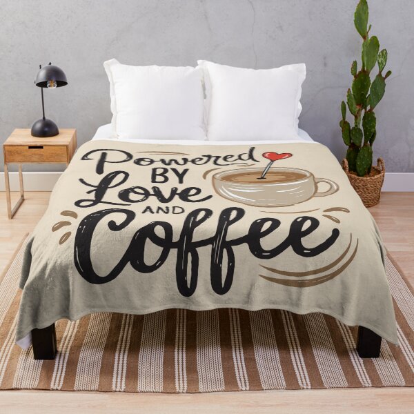 Item preview, Powered by love and coffee. Parental love needs a cup of coffee. designed and sold by twisted-dot.