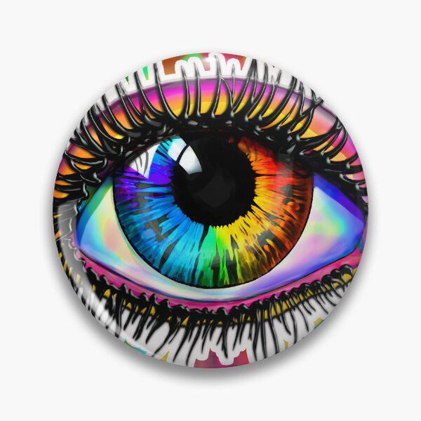 Item preview, rainbow eye designed and sold by artist101.