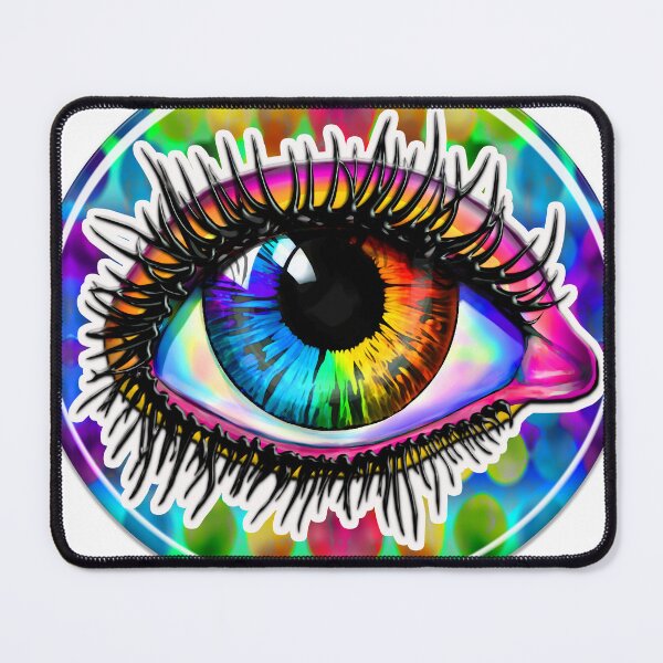 Item preview, rainbow eye designed and sold by artist101.