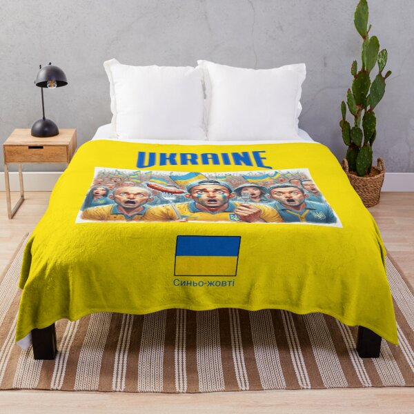 Item preview, Ukrainian Fans Euro24, sausage on a Fork. Ukraine designed and sold by Get-Forked.